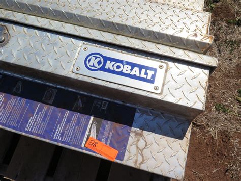 kobalt diamond plate tool box